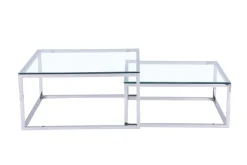 Euro Tische Tables Basses<Lot de 2 tables gigognes C89A
