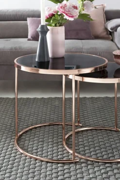 Skyport Tables D'Appoint<Lot de 2 tables gigognes CHIANG RAI