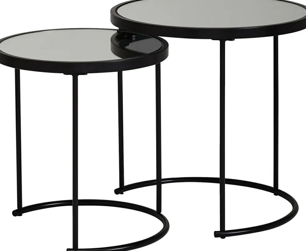 Lot de 2 tables gigognes CHIANG RAI