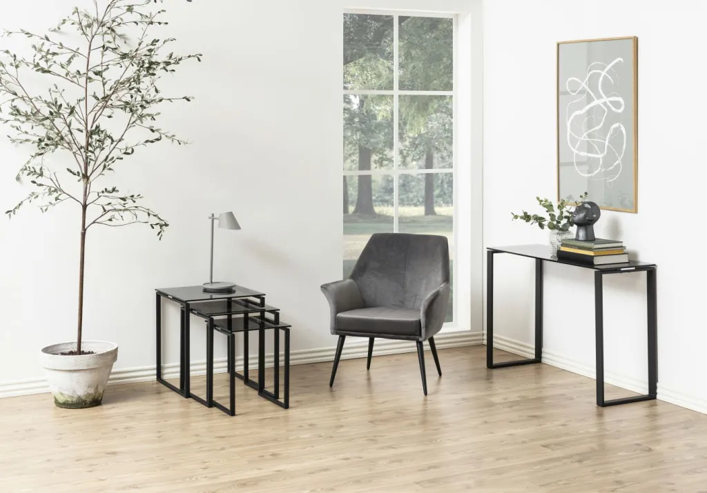 Actona Tables D'Appoint<Lot de 3 tables gigognes KATRINE