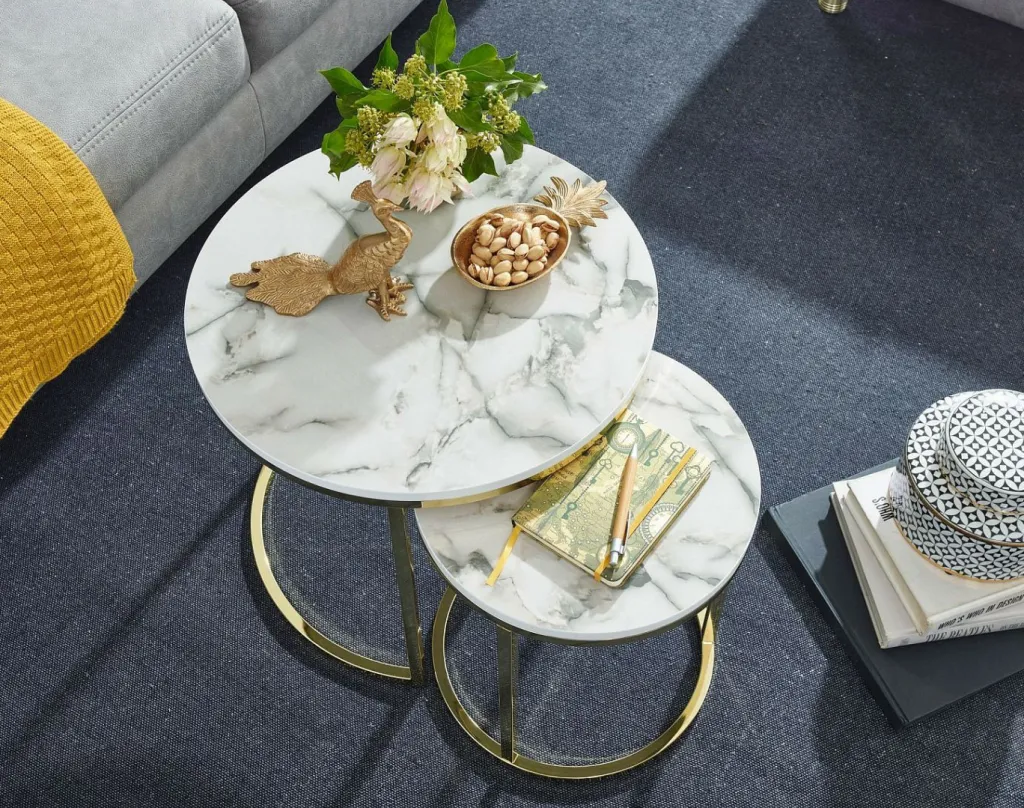 Skyport Tables D'Appoint<Lot de 2 tables gigognes LAM LUK KA