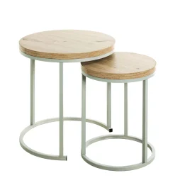 Haku Tables D'Appoint|Tables Basses<Lot de 2 tables gigognes LEVI
