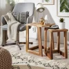 Skyport Tables D'Appoint<Lot de 2 tables gigognes LOEI
