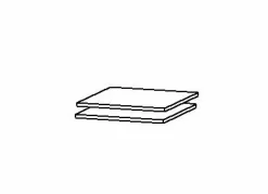 Rauch Accessoires<Lot de 2 tablettes A0033.9F22