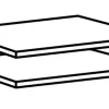Wimex Accessoires<Lot de 2 tablettes amovibles 972