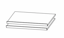 Rauch Accessoires<Lot de 2 tablettes pour chaussures A0033.9FG2