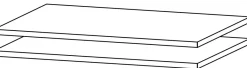 Rauch Accessoires<Lot de 2 tablettes 97W2 PRENZLAU