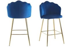 Salesfever Chaises De Cuisine|Tabourets De Bar<Lot de 2 tabourets de bar PADANG