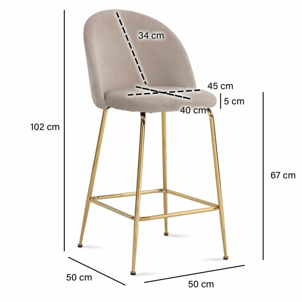 Skyport Tabourets De Bar<Lot de 2 tabourets de bar WOHNLING