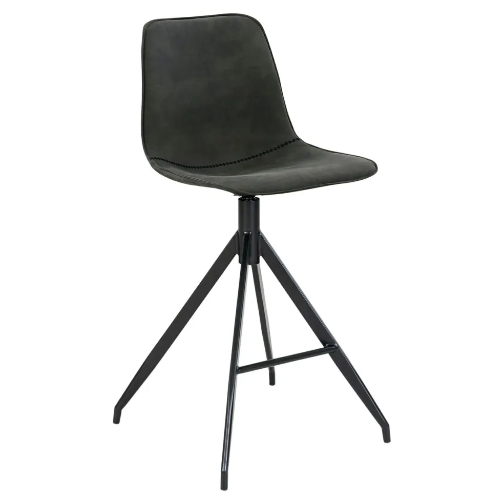 Lot de 2 tabourets de bar MONACO