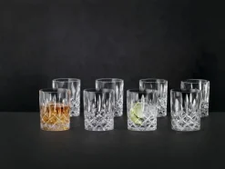 Lot de 8 verres à whisky NOBLESSE