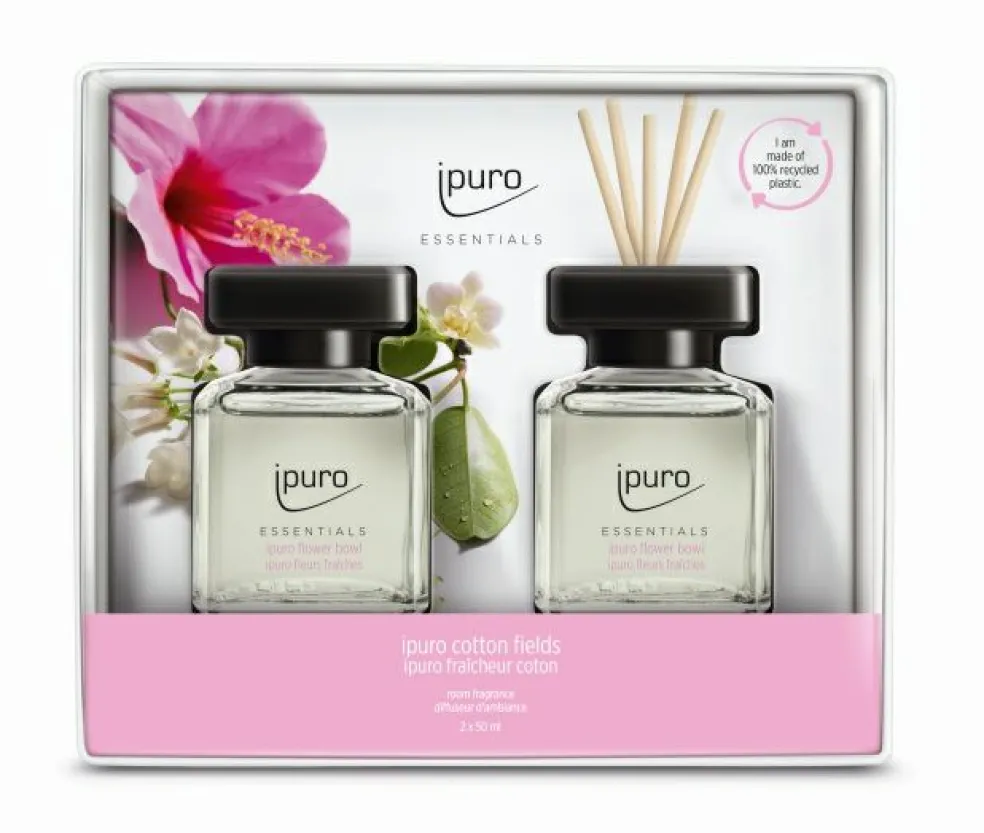 Lot de diffuseurs de parfum Ipuro FLOWER BOWL 2X50ML