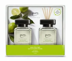 Ipuro Parfum D'Ambiance<Lot de diffuseurs de parfum LIME LIGHT 2X50ML