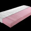 Matelas en mousse haute résilience ALLMED LUNA PLUS 160x190 cm