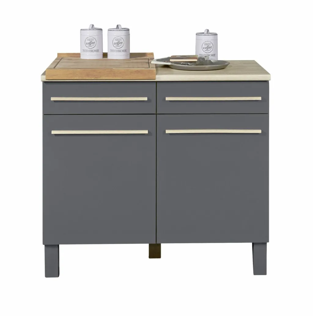 Bega BBK Meubles Bas De Cuisine<Meuble bas 100 cm BILBERRY