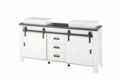 IMV Armoires De Salle De Bains<Meuble bas avec double vasque SHERWOOD