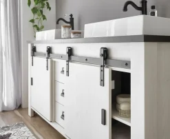 IMV Armoires De Salle De Bains<Meuble bas avec double vasque SHERWOOD