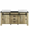 Meuble bas avec double vasque SHERWOOD
