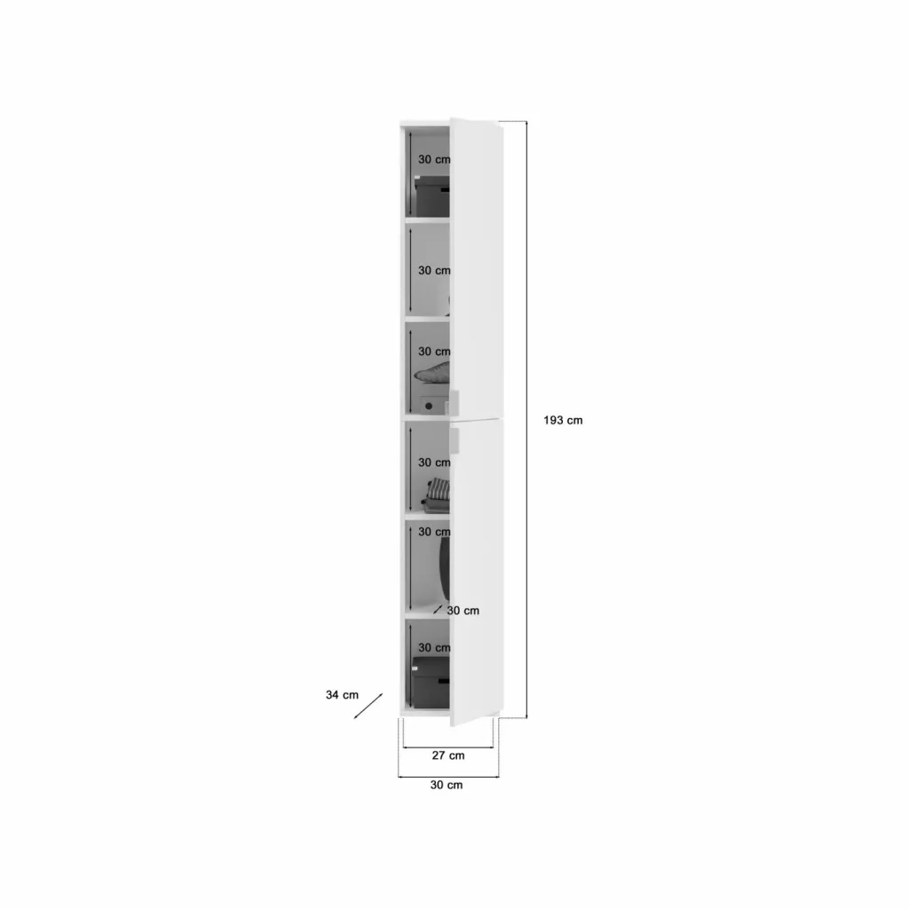Xonox Armoires De Vestiaire<Meuble colonne BODITE