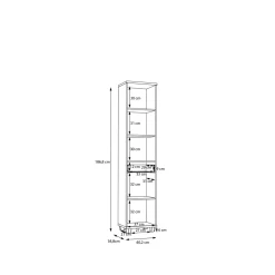 Forte Armoires De Salle De Bains<Meuble colonne VERIS