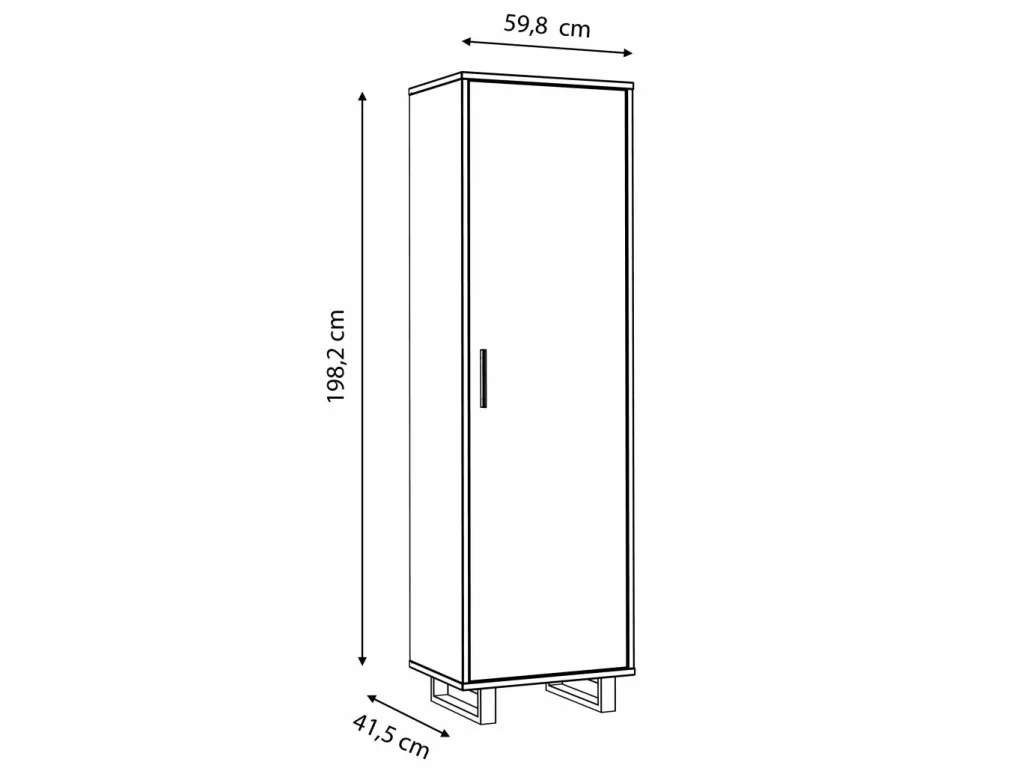 Forte Armoires De Vestiaire<Meuble de penderie MARACAY