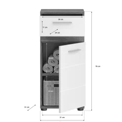 Xonox Commodes Sdb|Commodes Combinées<Meuble de salle de bains ASSELA