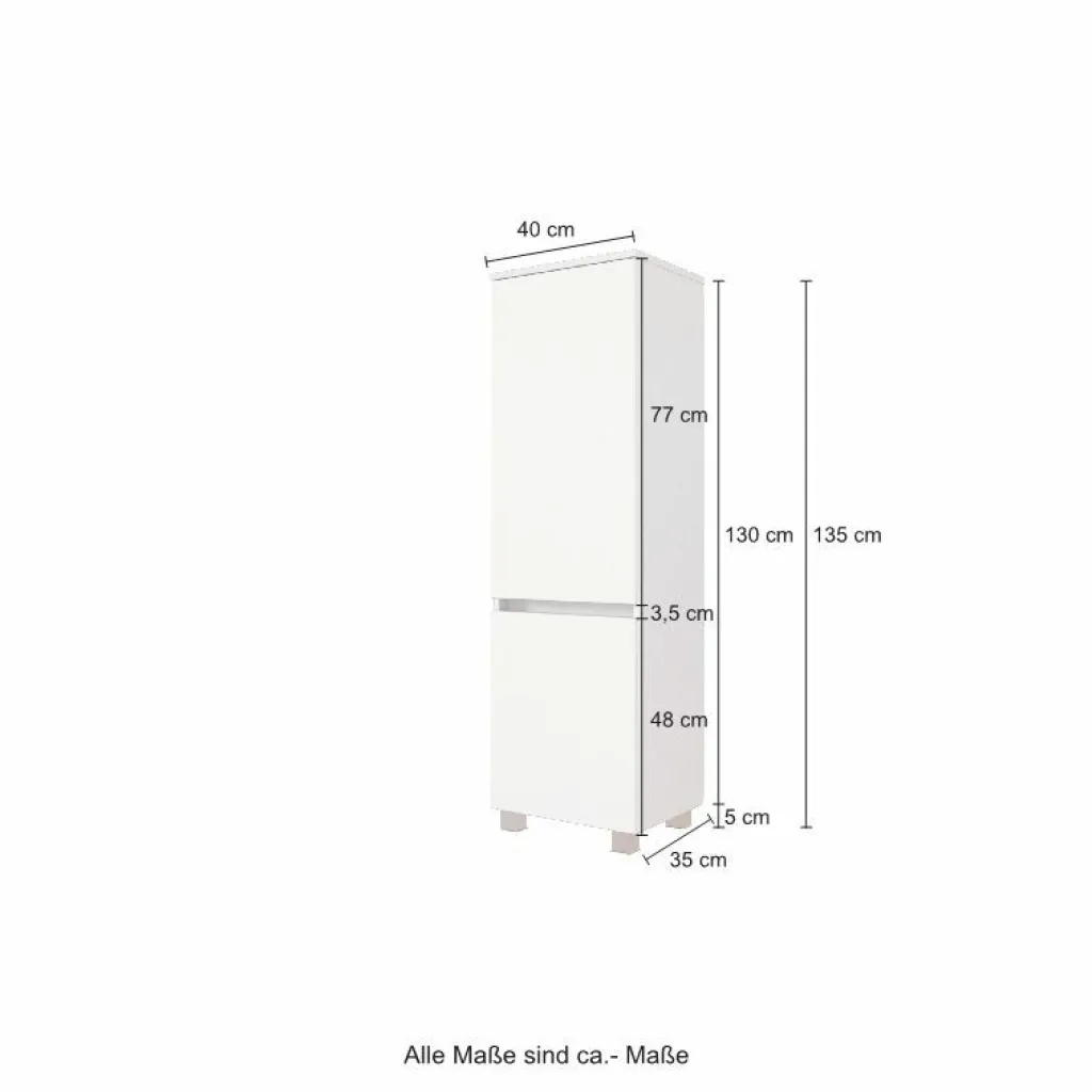 Held Armoires De Salle De Bains|Armoires Midi<Meuble demi-colonne 40 cm KOPENHAGEN