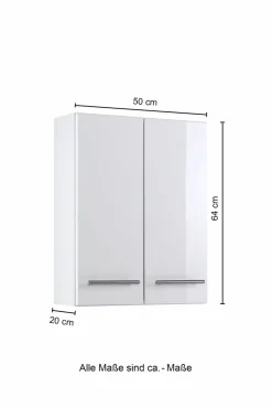 Held Armoires De Salle De Bains|Armoires Murales<Meuble haut 50 cm PARMA