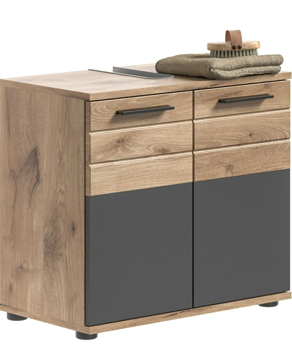 Xonox Armoires De Salle De Bains|Meubles Sous Vasque<Meuble sous lavabo AGARO