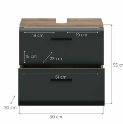 Xonox Armoires De Salle De Bains|Meubles Sous Vasque<Meuble sous lavabo BONGA