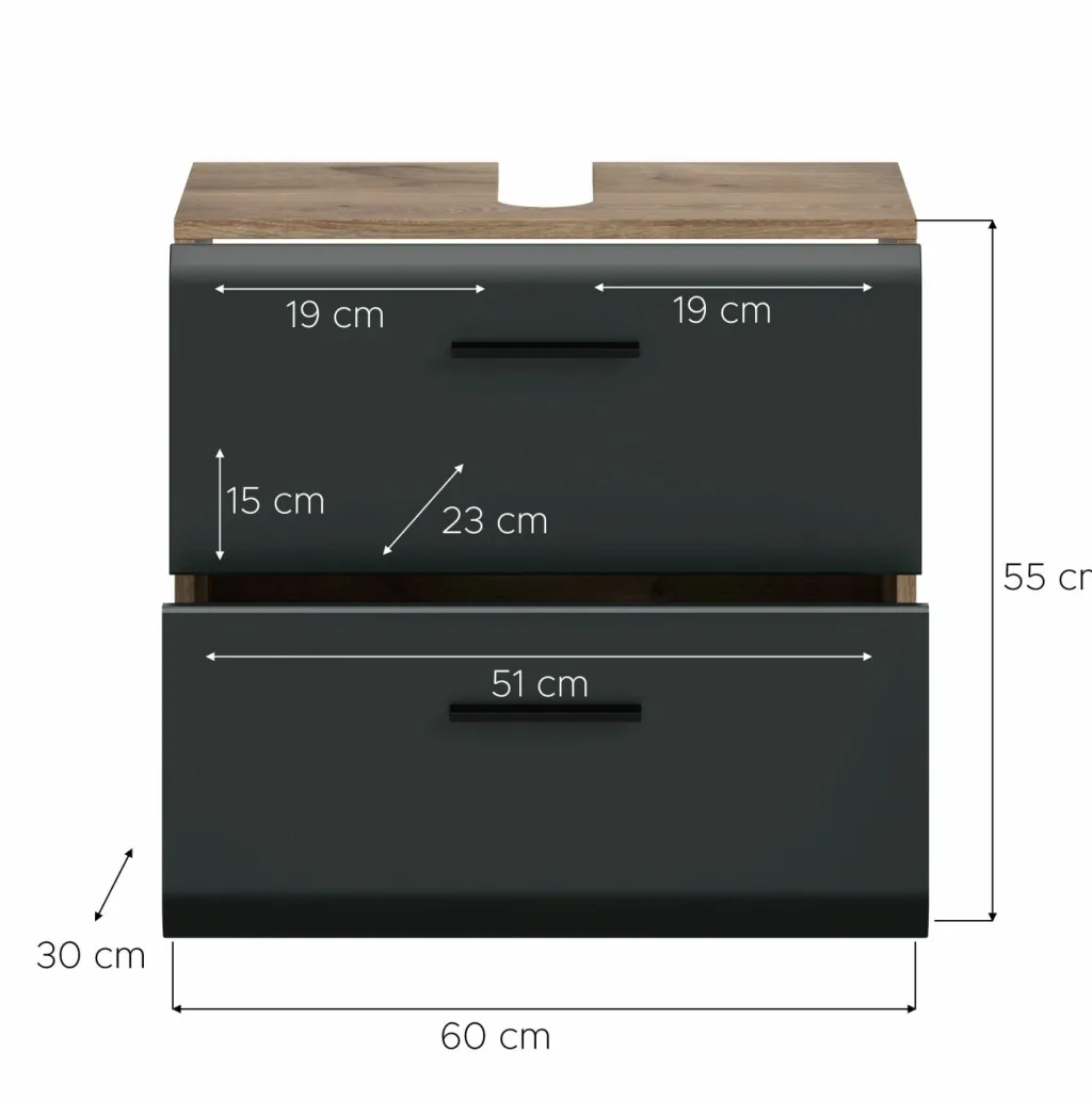 Xonox Armoires De Salle De Bains|Meubles Sous Vasque<Meuble sous lavabo BONGA
