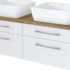 Held Armoires De Salle De Bains<Meuble sous vasque 120 avec vasque à poser DAVOS