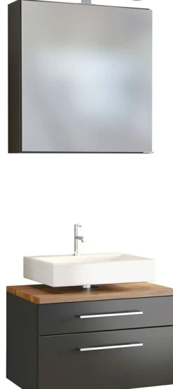 Held Blocs Salle De Bains Complets<Meuble sous vasque 60 avec armoire de toilette DAVOS