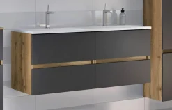 Held Armoires De Salle De Bains<Meuble sous vasque avec double vasque LUCCA