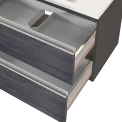 Held Armoires De Salle De Bains<Meuble sous vasque avec lavabo 80 cm AREZZO