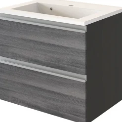 Held Armoires De Salle De Bains<Meuble sous vasque avec lavabo 60 cm AREZZO