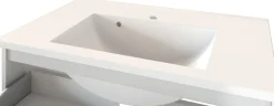 Held Armoires De Salle De Bains<Meuble sous vasque avec lavabo 60 cm AREZZO