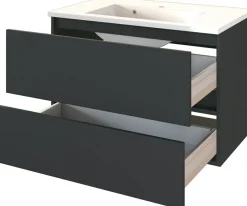 Held Armoires De Salle De Bains<Meuble sous vasque avec plan vasque 80 BAABE