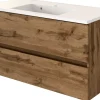 Held Armoires De Salle De Bains<Meuble sous vasque avec plan vasque 100 BAABE