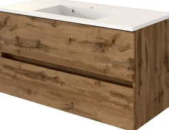 Held Armoires De Salle De Bains<Meuble sous vasque avec plan vasque 100 BAABE