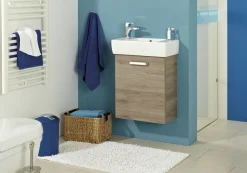 Pelipal Armoires De Salle De Bains<Meuble sous vasque avec plan vasque en céramique OFFENBACH
