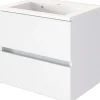 Meuble sous vasque avec plan vasque 60 BAABE