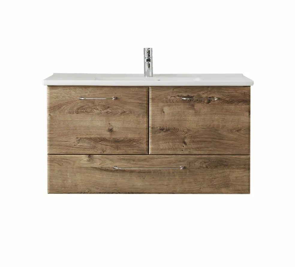 Meuble sous vasque avec plan vasque FILO-RUSTICO