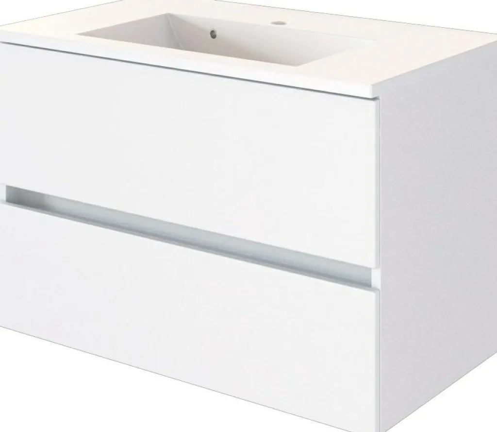 Held Armoires De Salle De Bains<Meuble sous vasque avec plan vasque 80 BAABE