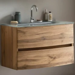 Held Armoires De Salle De Bains<Meuble sous vasque avec vasque KOPENHAGEN