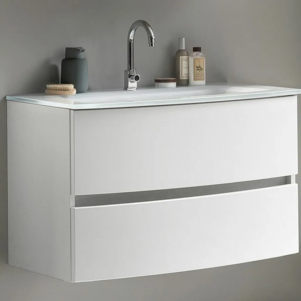 Held Armoires De Salle De Bains<Meuble sous vasque avec vasque KOPENHAGEN