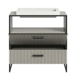 Xonox Armoires De Salle De Bains<Meuble sous vasque avec vasque BAGNO