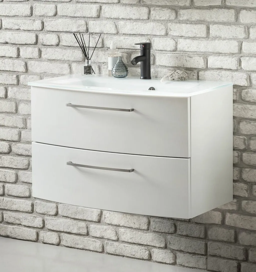 Held Armoires De Salle De Bains<Meuble sous vasque avec vasque STOCKHOLM