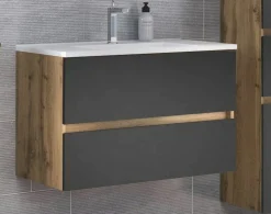 Held Armoires De Salle De Bains<Meuble sous vasque avec vasque LUCCA