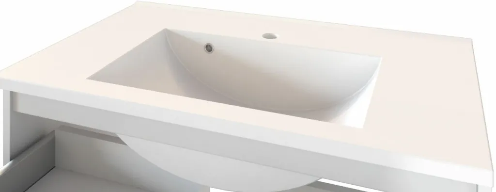 Held Armoires De Salle De Bains<Meuble sous vasque avec vasque LUCCA